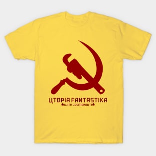 Wrench and Sickle Utopia Fantastika T-Shirt